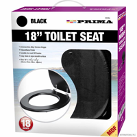 Picture of PRIMA TOILET SEAT MDF BLACK