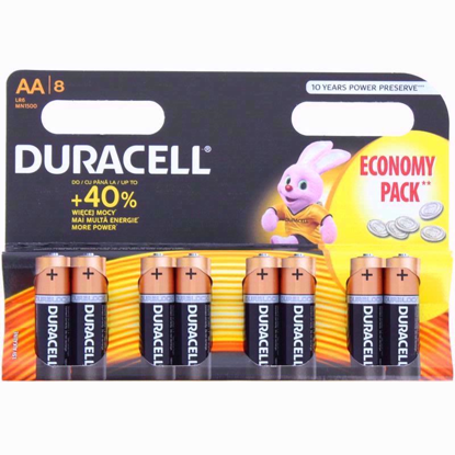 Picture of DURACELL BATTERIES BASE 8PK AA