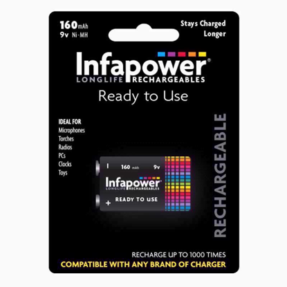 Picture of INFAPOWER RECHARGABLE PP39V BATTERY