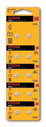 Picture of KODAK BATTERIES AG1 LR621 10PCE