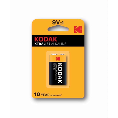 Picture of KODAK BATTERIES ALKALINE XTRALIFE 9V