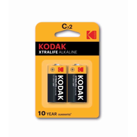 Picture of KODAK BATTERIES ALKALINE XTRALIFE C 2PC