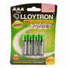 Picture of LLOYTRON AAA RECHARGEABLE 4S