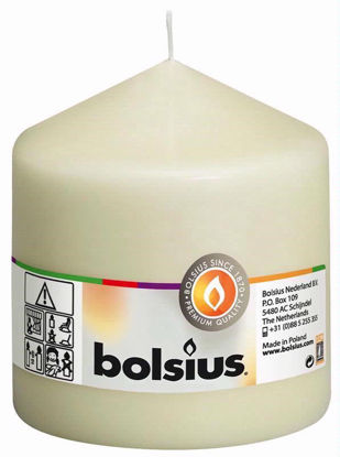 Picture of BOLSIUS CHURCH CANDLE IVORY 100X98MM