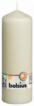 Picture of BOLSIUS CHURCH CANDLE IVORY 200X68MM