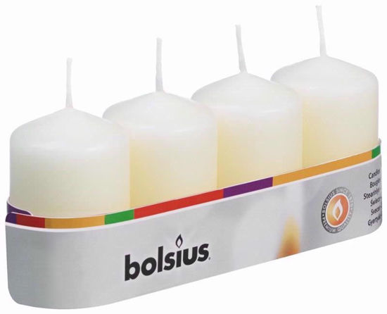 Picture of BOLSIUS CHURCH CANDLE IVORY 60X40MM