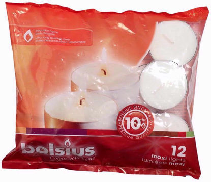 Picture of BOLSIUS TEALIGHT 12 MAXI 10HR