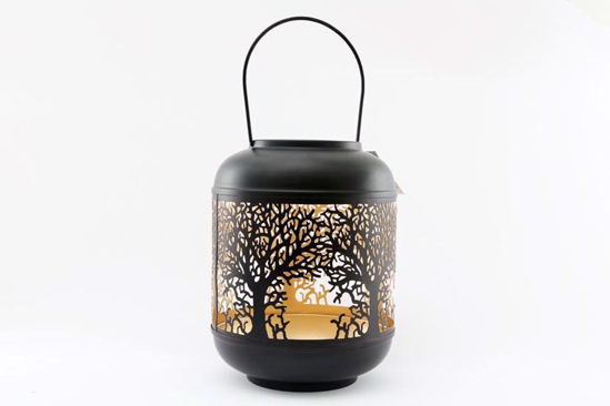 Picture of LANTERN TREE CUTOUT 19X26CM