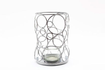 Picture of CANDLE HOLDER ABSTRACT 15X10CM D000