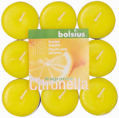 Picture of BOLSIUS CITRONELLA 18 TEALIGHTS (2020)