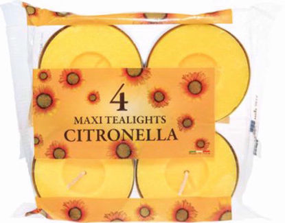 Picture of PRICES CITRONELLA MAXI 4 TEALIGHT (2020)