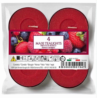 Picture of PRICES TEALIGHTS ALADINO 4 MAXI BERRIES