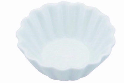 Picture of APOLLO CERAMIC FLUTED DISH 7 X 3CM