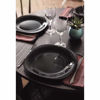 Picture of CARINE DINNER PLATE BLACK 26CM