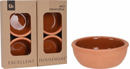 Picture of RAMEKIN TERRACOTTA 4PCS 150ML