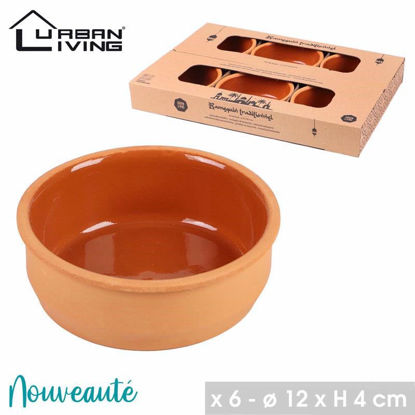 Picture of RAMEKIN TERRACOTTA 6 OVEN BAKING DISH