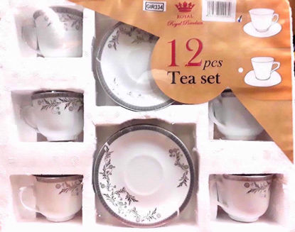 Picture of TIRAJEH 12PCE TEASET PORCELAIN