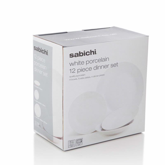 Picture of SABICHI DAY TO DAY 12PCE PORCELAIN DINNER SET