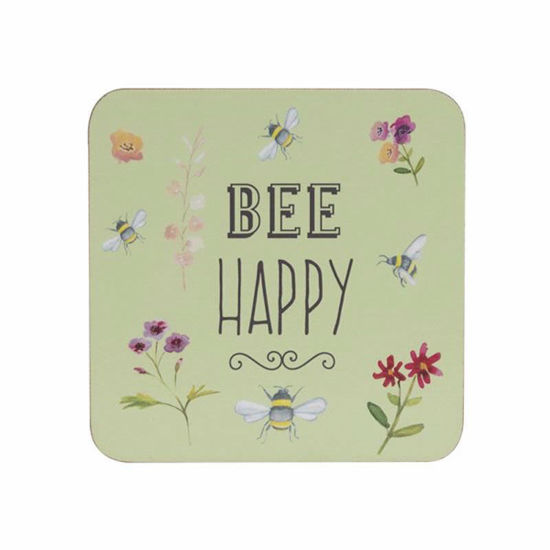 Picture of BEE HAPPY SET OF 4 COASTERS