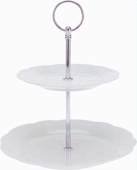 Picture of CAKE SRAND 2 TIER PORCELAIN