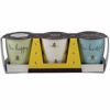 Picture of BEE HAPPY SET 3 POTS AND TRAY TIN 