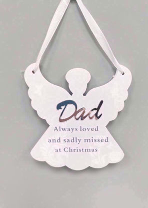 Picture of XMAS ANGEL HANGER DAD