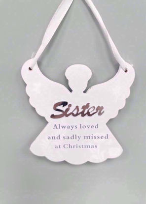 Picture of XMAS ANGEL HANGER SISTER