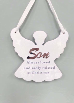 Picture of XMAS ANGEL HANGER SON