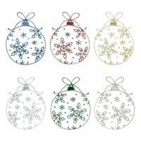 Picture of PREMIER BAUBLE WINDOW CLING