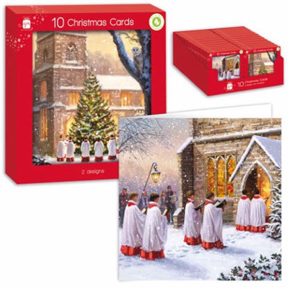 Picture of GIFTMAKER CARDS SQUARE 10 CHOIR