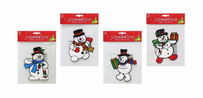 Picture of FESTIVE MAGIC S/MAN WINDOW STICKER 18CM