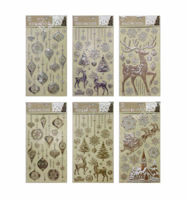 Picture of FESTIVE MAGIC STICKERS 3D METALLIC PUFF ROOM