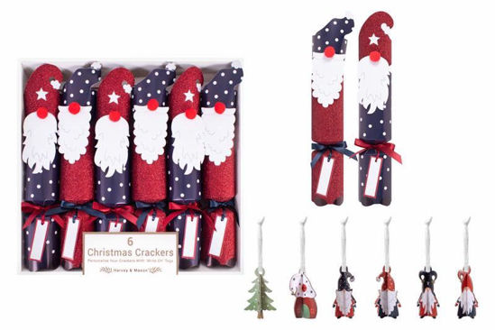 Picture of CHRISTMAS CRACKERS 6X12 INCH GONK