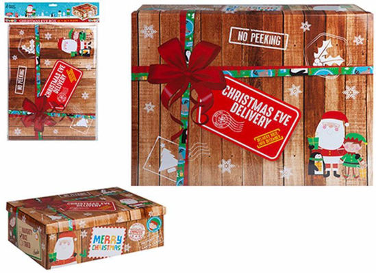 Picture of CHRISTMAS EVE BOX SANTA MEDIUM