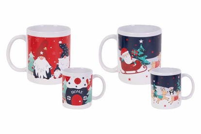 Picture of CHRISTMAS MUG SANTA/GONKS