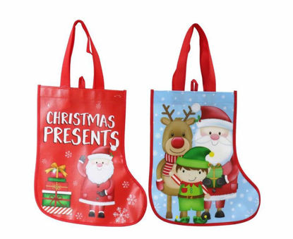 Picture of FESTIVE MAGIC SHOPPER BAG STOCKING