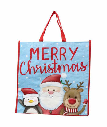 Picture of FESTIVE MAGIC XMAS SHOPPER BAG CHARACTER