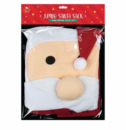 Picture of CHRISTMAS JUMBO SANTA SACK