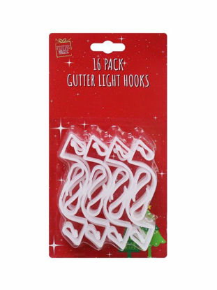 Picture of FESTIVE MAGIC HOOKS GUTTER CLIPS 16PK