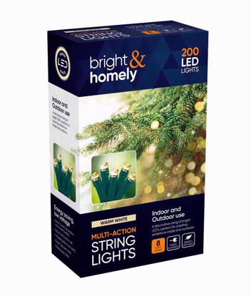Picture of BRIGHT & HOMELY LED 200 LIGHTS WARM WHITE