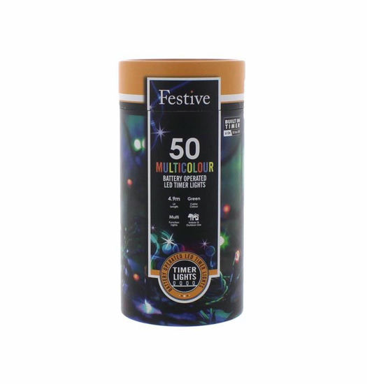 Picture of FESTIVE 50 BO TIMER LIGHTS MULTI