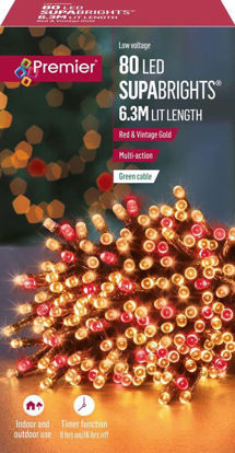 Picture of PREMIER 80 LED LIGHTS M/A RED/GOLD TIMER