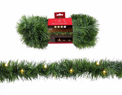 Picture of FESTIVE MAGIC LED LIGHT UP GARLAND 3.6M