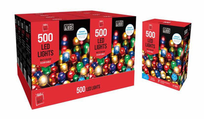 Picture of FESTIVE MAGIC LED LIGHTS 500 CLEAR CABLE MULT