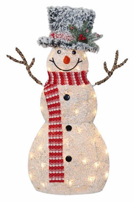 Picture of FESTIVE MAGIC LED SNOWMAN 70CM