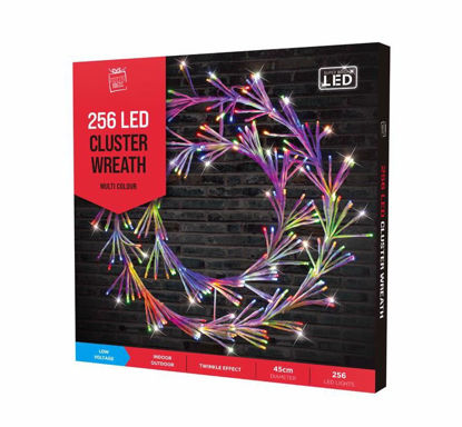 Picture of FESTIVE MAGIC LED STARBURST WREATH 45CM MULTI