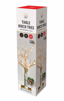 Picture of FESTIVE MAGIC LED TABLE BIRCH TREE 45CM