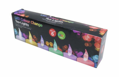 Picture of FESTIVE MAGIC TEALIGHTS 6PK