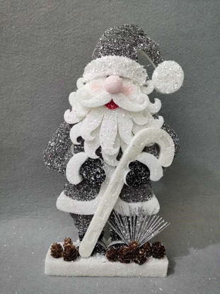 Picture of GREY FOAM SANTA 32CM