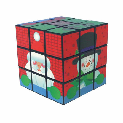 Picture of PLAYWRITE CHRISTMAS RUDOLPS PUZZLE CUBE